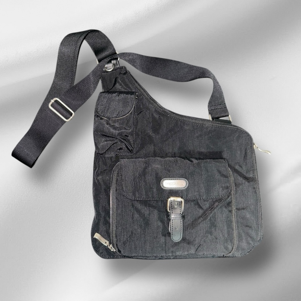 Baggallini Black Messenger Bag